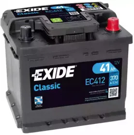 EC412 EXIDE Стартерная аккумуляторная батарея